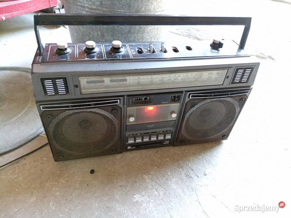 Magnetofon kaseciak rms 404 unitra Magnetofony Stalowa Wola