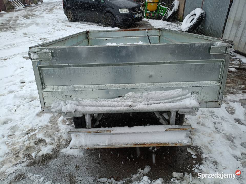 Przyczepka wywrotka 1osiowa Gostyń