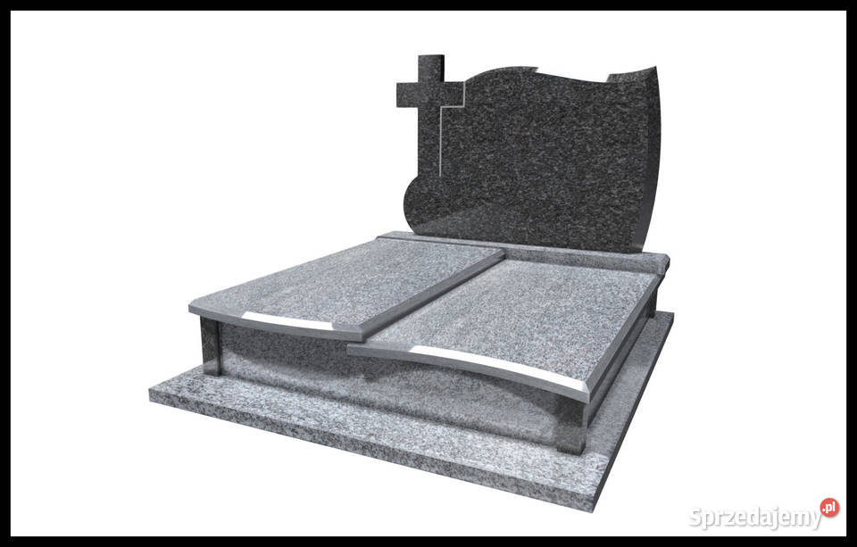 Nowoczesne nagrobki podwójne projekty w 3d 300 Świdnica sprzedam