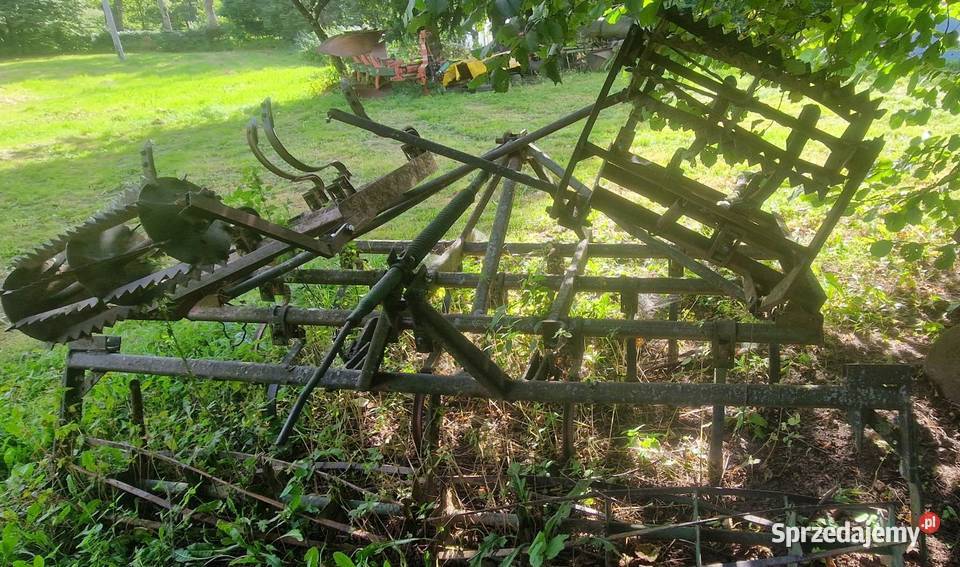 Kultywator 4 metry ręcznie rozkładany Pieniężno