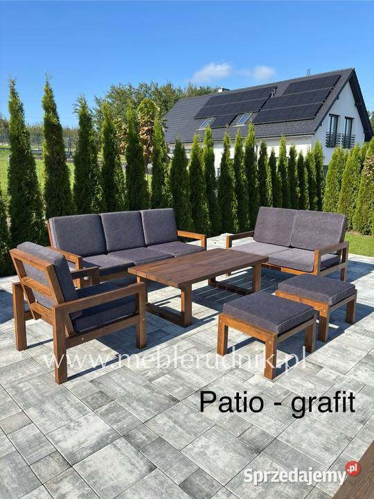 Meble tarasowe ogrodowe drewniane Poznań