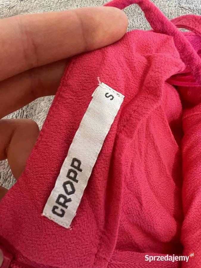 Sukienka różowa na ramiączkach Cropp Jasło