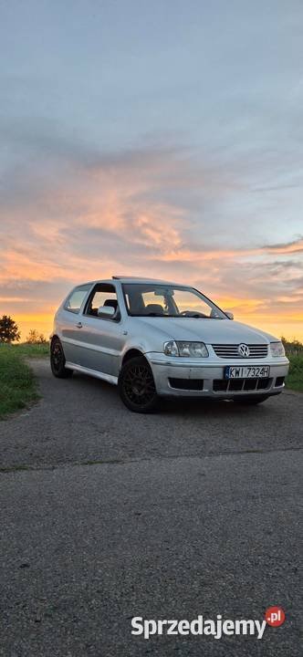 Vw polo 3 6n2 95 srebrny Niepołomice