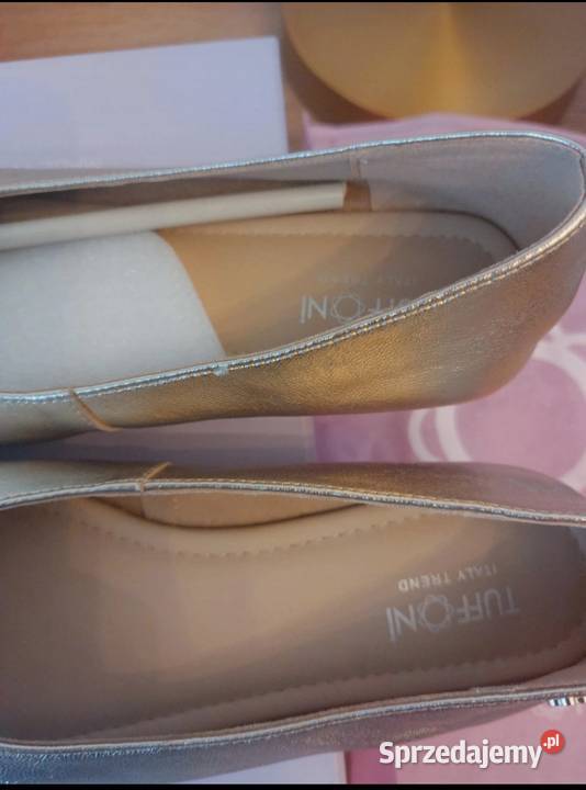 Baleriny Tuffoni premiumskóra naturalna 37 lubelskie Lublin