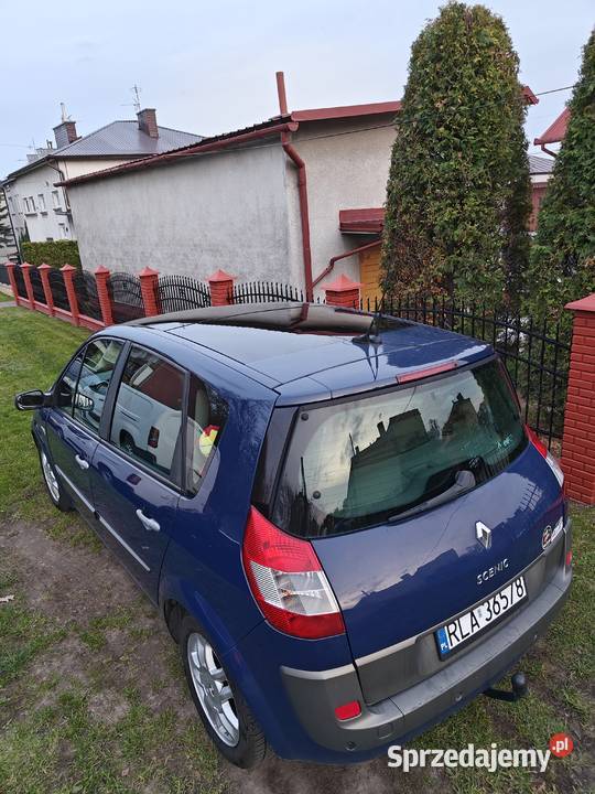 Renault Scenic 2 II Najbogatsza Wersja Hak Gaz Łańcut