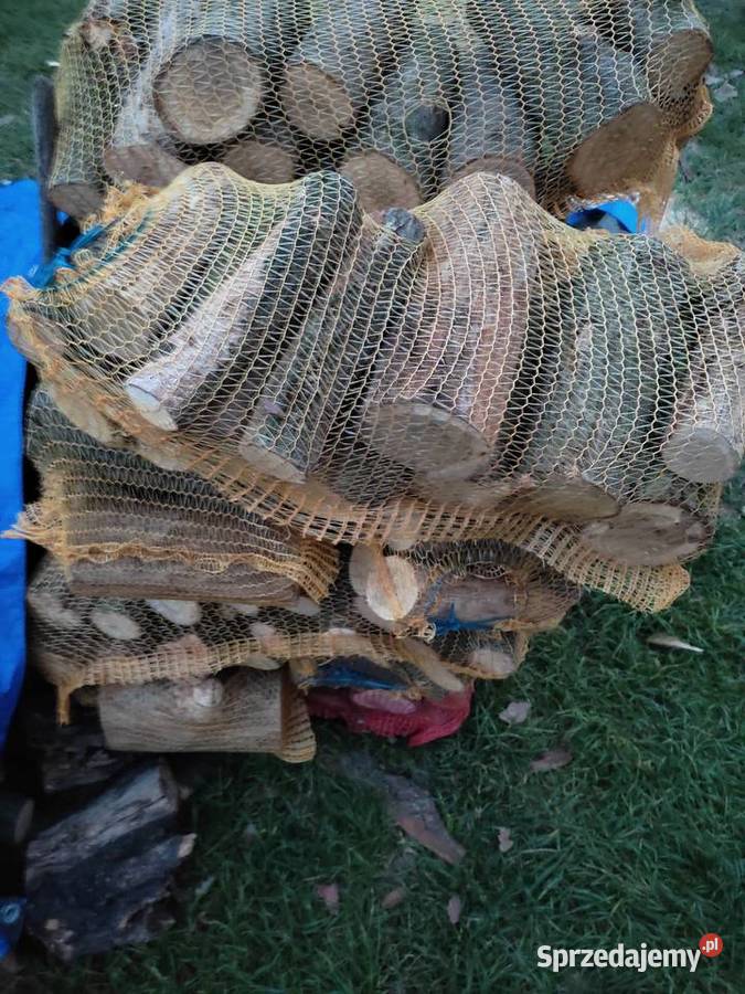 Drewno opałowe kominkowe do wędzenia workowane Kalisz sprzedam