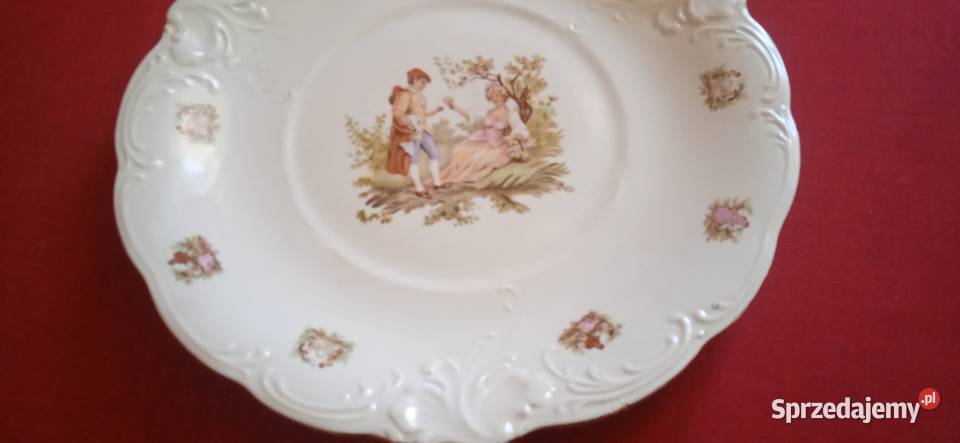 Duży talerz Porcelana Książ Świdnica