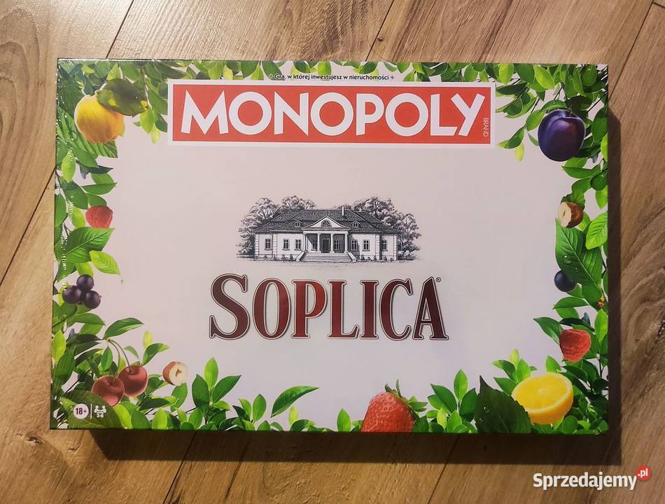 Gra planszowa Monopoly Soplica edycja Ciechocinek