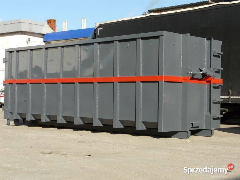 Duży kontener hakowy KP 40 standard odpady Żarów
