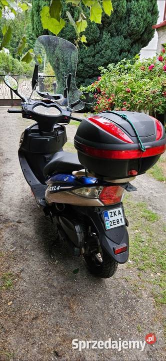 DużyZarejestrowany opłaconySkuter Romet RXL