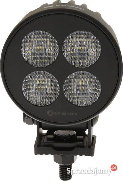 Lampa robocza LED okrągła 24W 2556lm 1224V biała