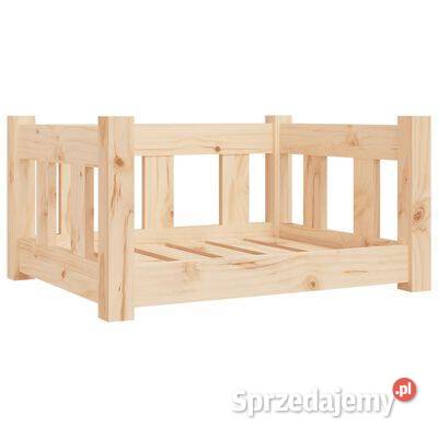 vidaXL Legowisko psa 555x455x28 lite drewno Pozostałe