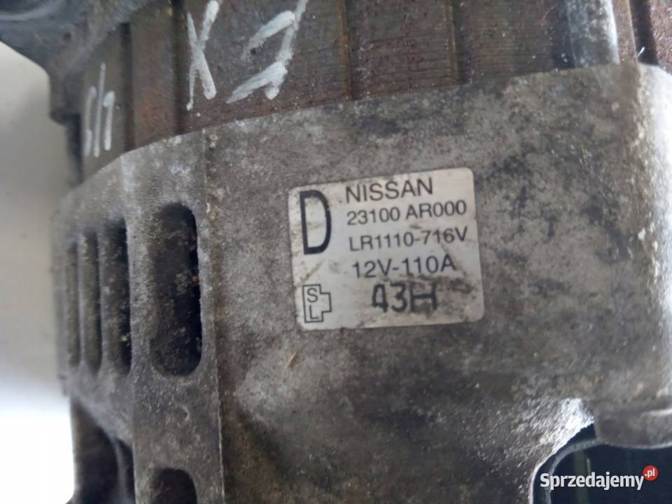 ALTERNATOR INFINITI FX45 osobowe Nowy Tomyśl