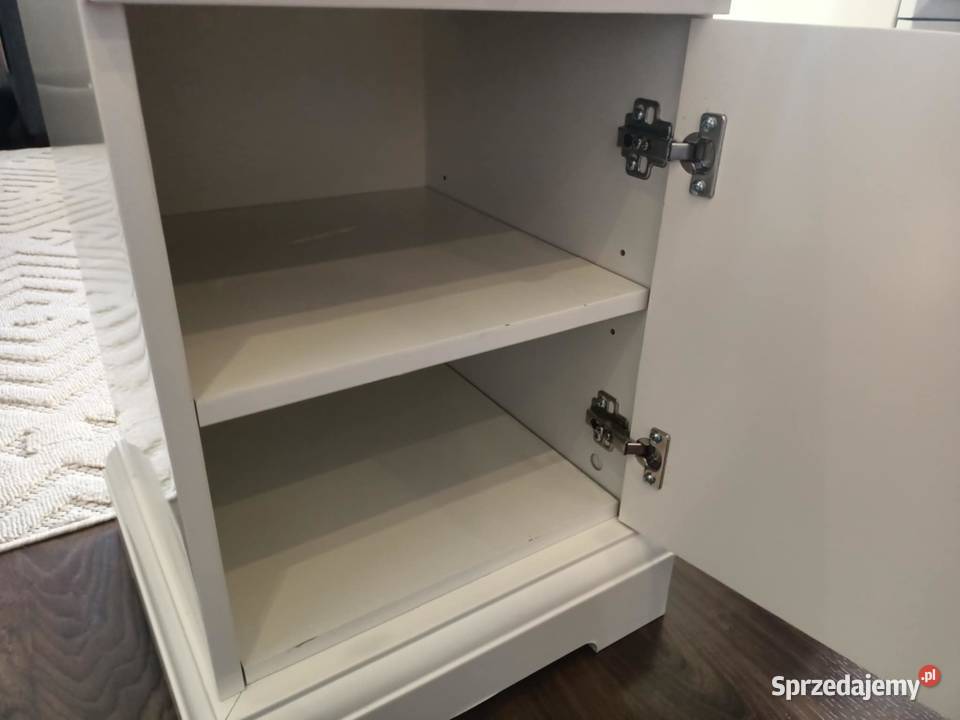 Sypialnia Łóżko 2 szafki nocne IKEA wielkopolskie Ostrów Wielkopolski