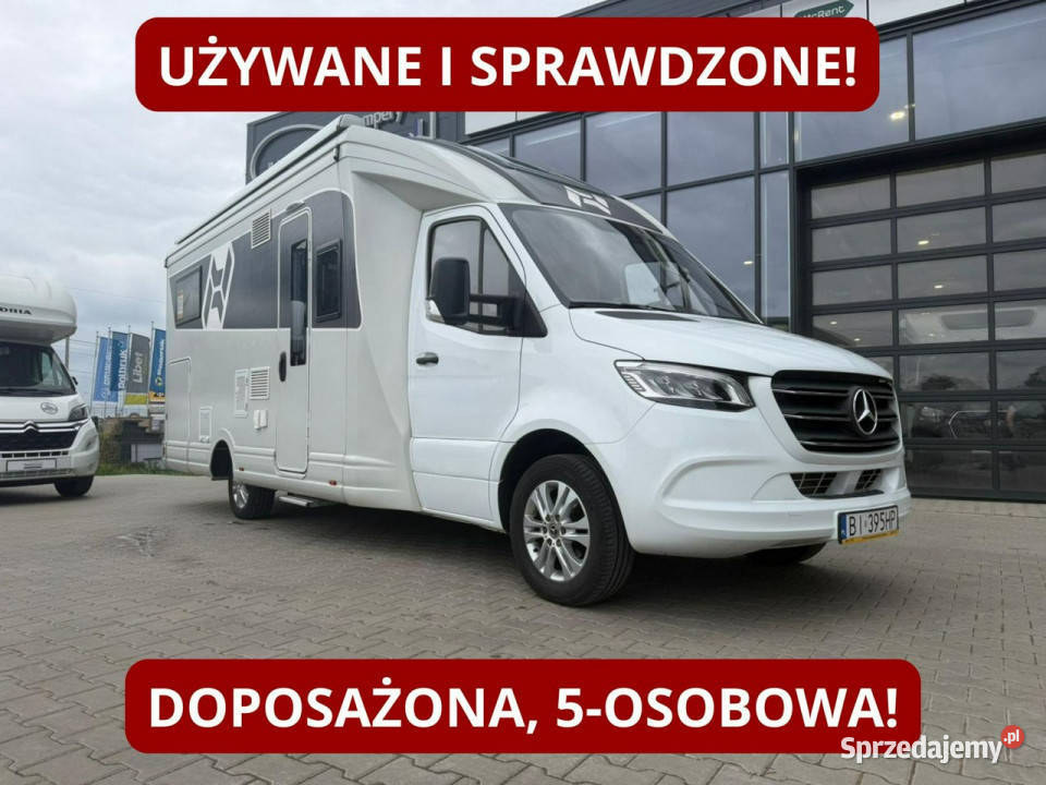 samochody kempingowe Mercedes Hype 760 PM Bogato Janki