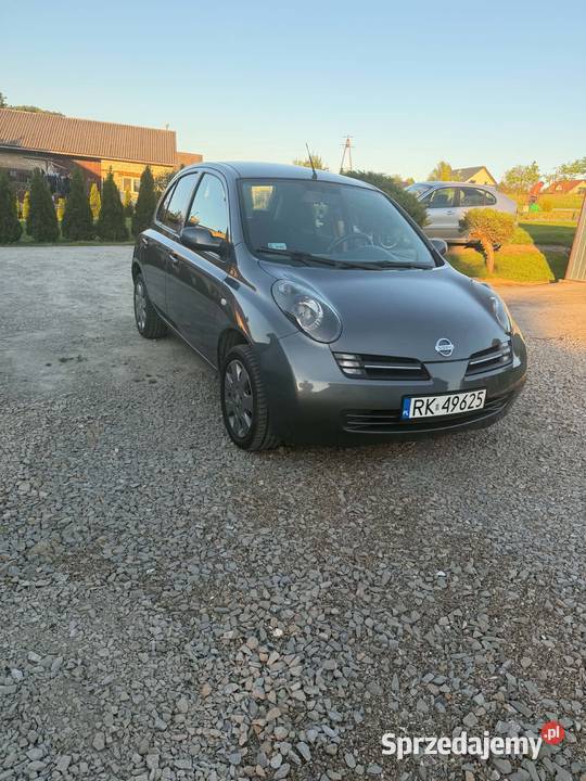 Nissan Micra 12 benzyna 2005 Malinówka