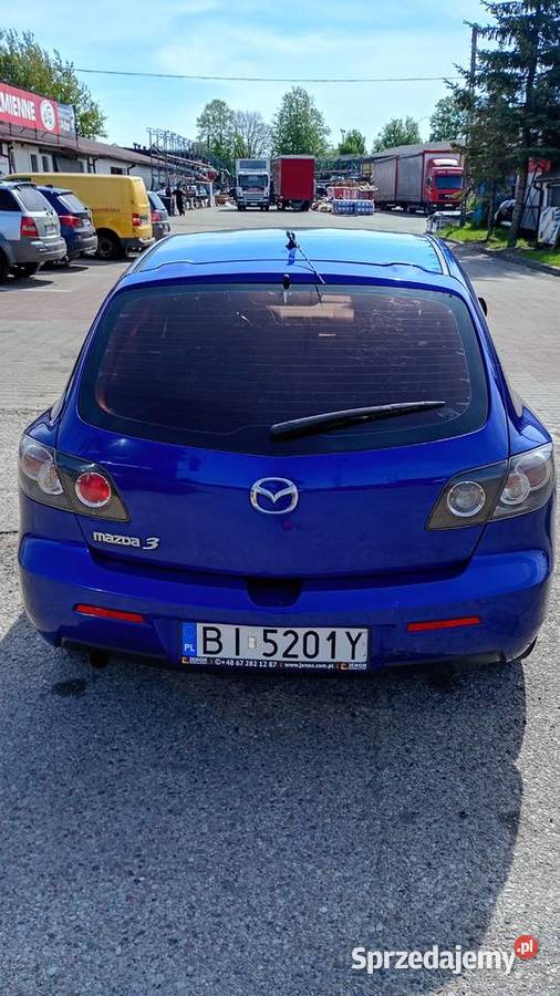 Mazda 3 2007 16 benzyna 246400 Białystok sprzedam