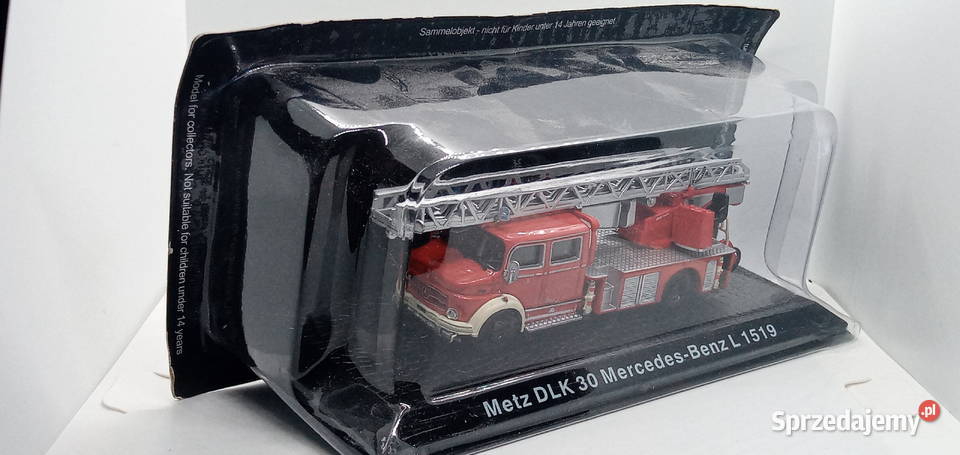 Metz DLK 30 Mercedes Benz L1519 172 DeAgostini 2 Radłów