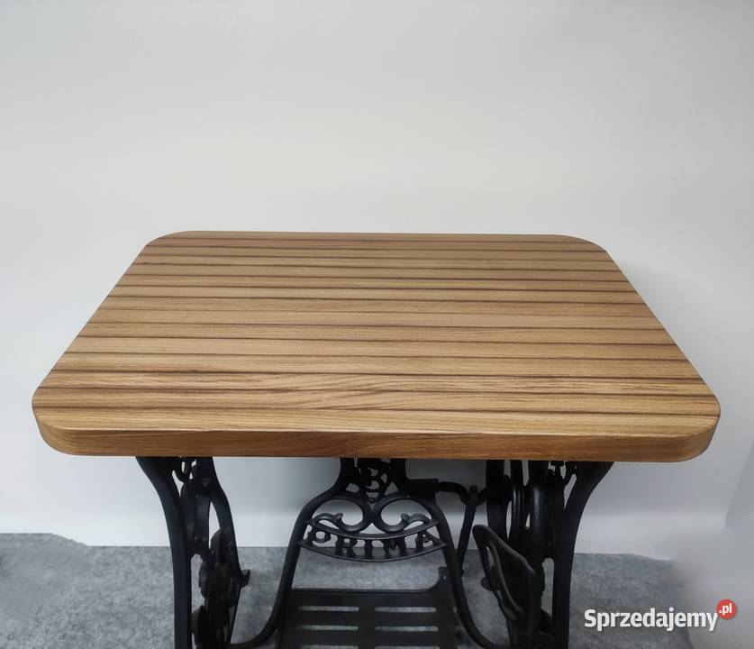 Stolik z nogami maszyny do szycia PRIMA blat Stoliki kawowe i ławy Piaski