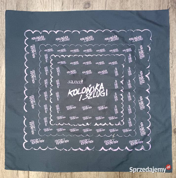 Sanah Kolońska i szlugi apaszka bandana czarny Zbylitowska Góra