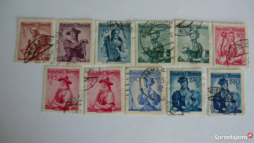 Znaczki Austria Myszków