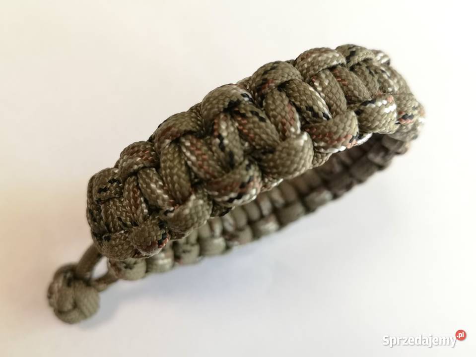 Bransoletka z paracordu splot Cobra styl MadMax Dodatki świętokrzyskie Kielce sprzedam