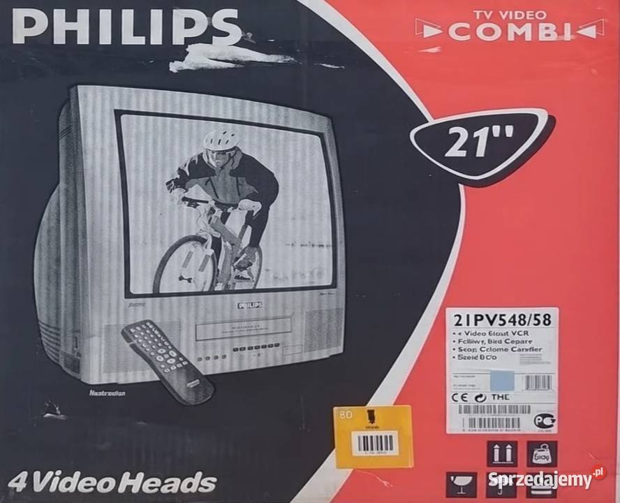 Telewizor Philips z magnetowidem Toruń