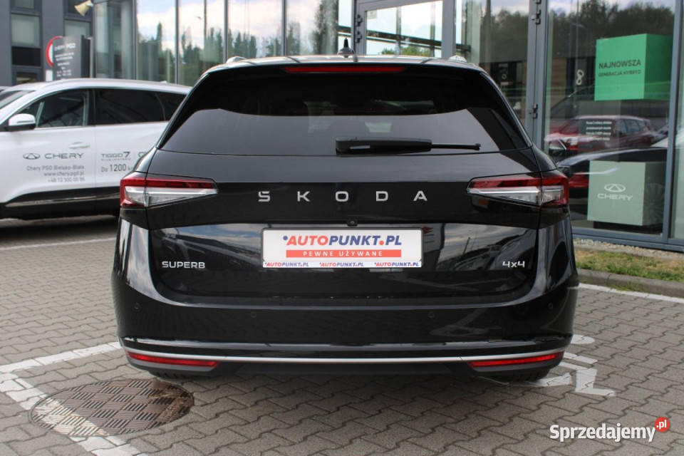 Skoda Superb 2024r 4X4 DSG Salon FV23 Matrix LED 1968cm3 Bielsko-Biała