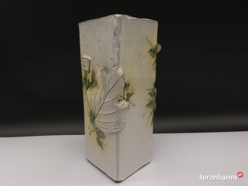 Oryginalny ceramiczny wazon trójwymiarowe motywy Raszków