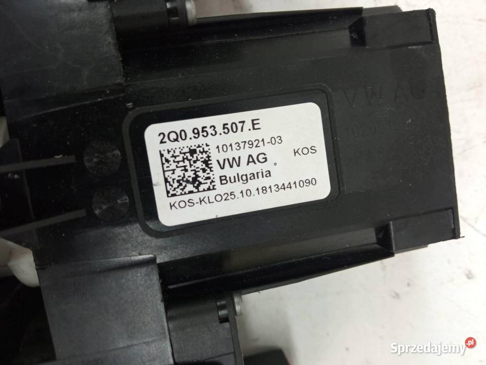 PRZEŁĄCZNIK ZESPOLONY TAŚMA KPL 2Q0953507E Skoda sprzedam