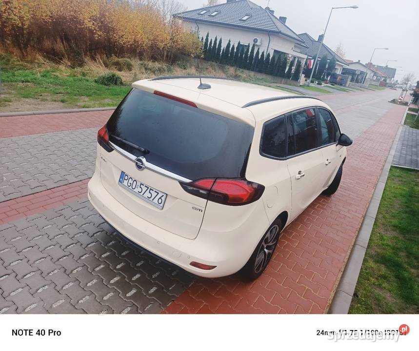 Opel Zafira c lift 2019 20 140 AUTOMAT Grodzisk Wielkopolski