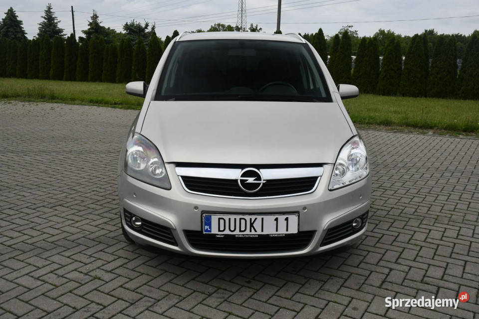 Opel Zafira 18benz DUDKI11 7 łódzkie Kutno sprzedam