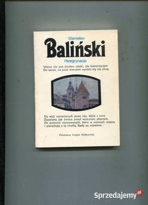 Peregrynacje Stanisław Baliński Szczecin