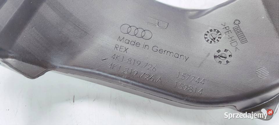 KANAŁ POWIETRZNY TUNEL PRAWY AUDI A6 C8 Przystajń