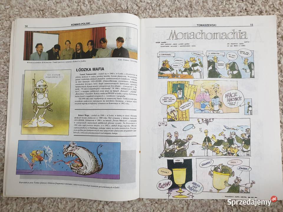 Komiks Fantastyka 21993 Wiedźmin i inne komiksy fantasy i s-f Gdynia