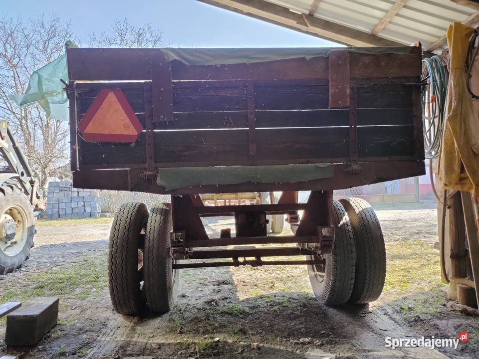 Przyczepa rolnicza nieuszkodzony Przyczepy rolnicze