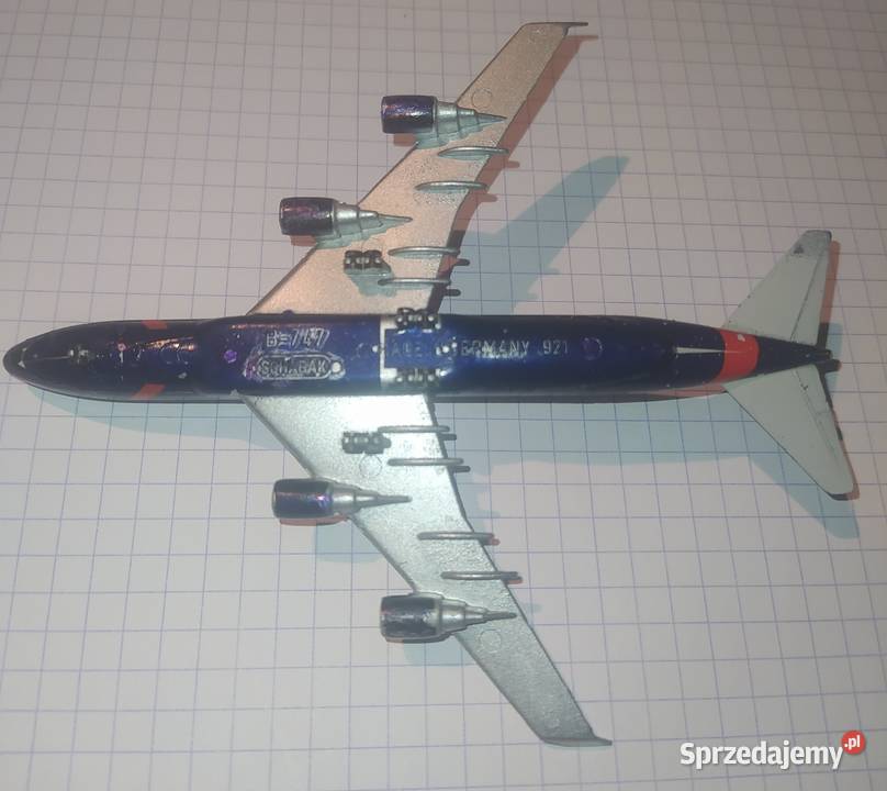 Model samolotu Boeing 747 firmy SCHABAK Germany