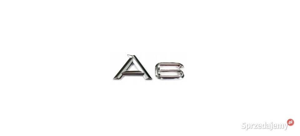 Emblemat Logo Napis Znak Audi A6 Szczecin