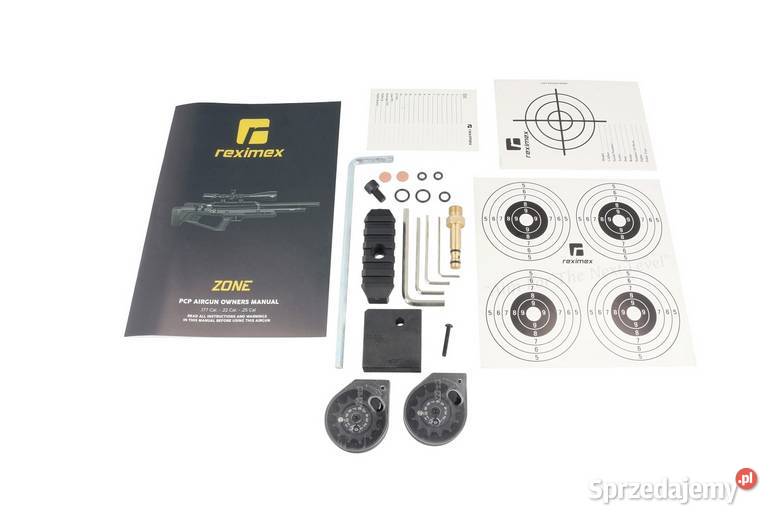 Wiatrówka PCP Reximex Zone 55 mm z regulatorem i Sporty strzeleckie i myślistwo Trzcianka