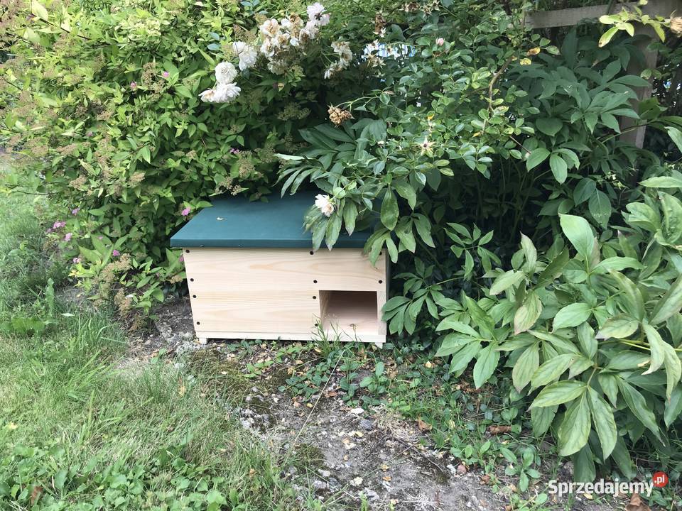 Budka lęgowa schron domek jeża 50 x 40 Dom i Ogród Sławno sprzedam