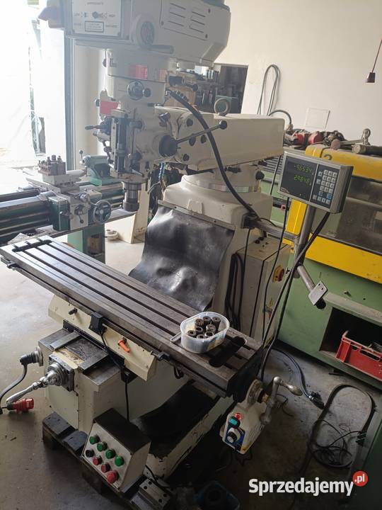 Frezarka uniwersalna do metalu wiertarka Maków Podhalański