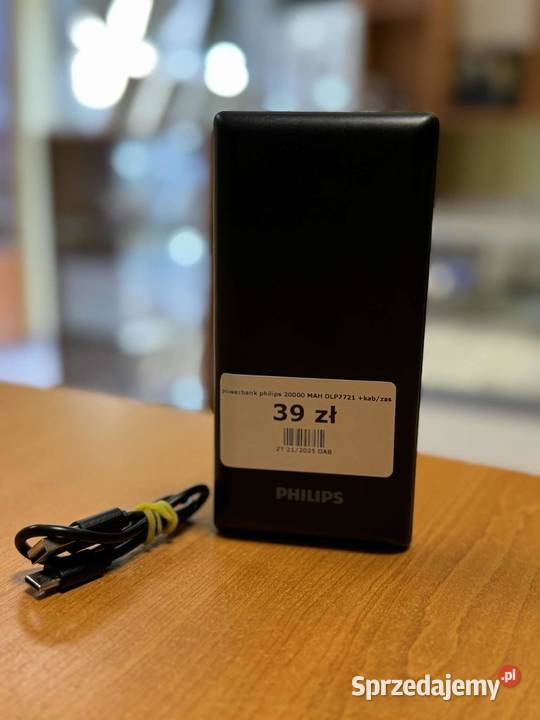 Powerbank Philips 20000 mAh Pozostałe Elbląg sprzedam