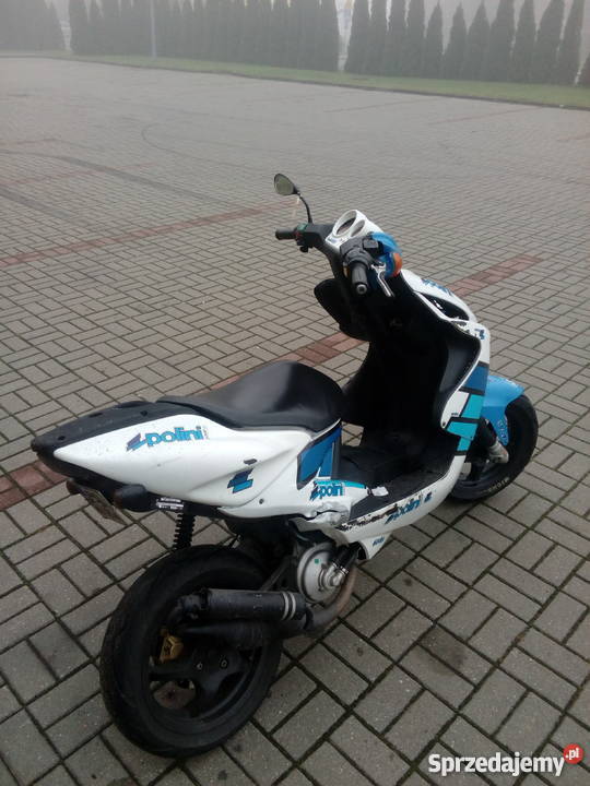 Yamaha aerox 70 gianelli stage6 polini top biały