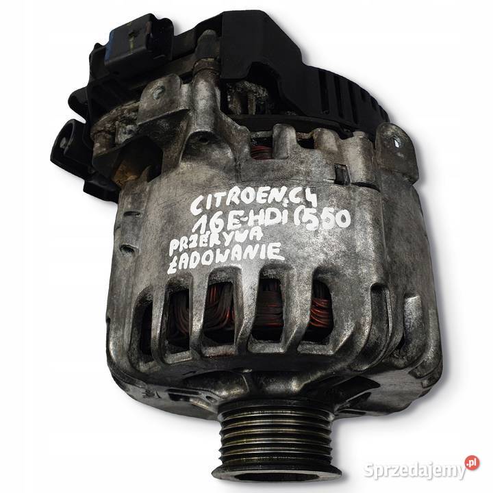 ALTERNATOR Peugeot 208 308 Citroen C4 II DS4 16 Układ elektryczny silnika Chełm