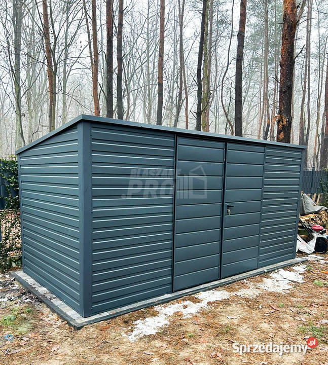 Domek ogrodowy Schowek Garaż 5x2 Brama lubuskie Zielona Góra