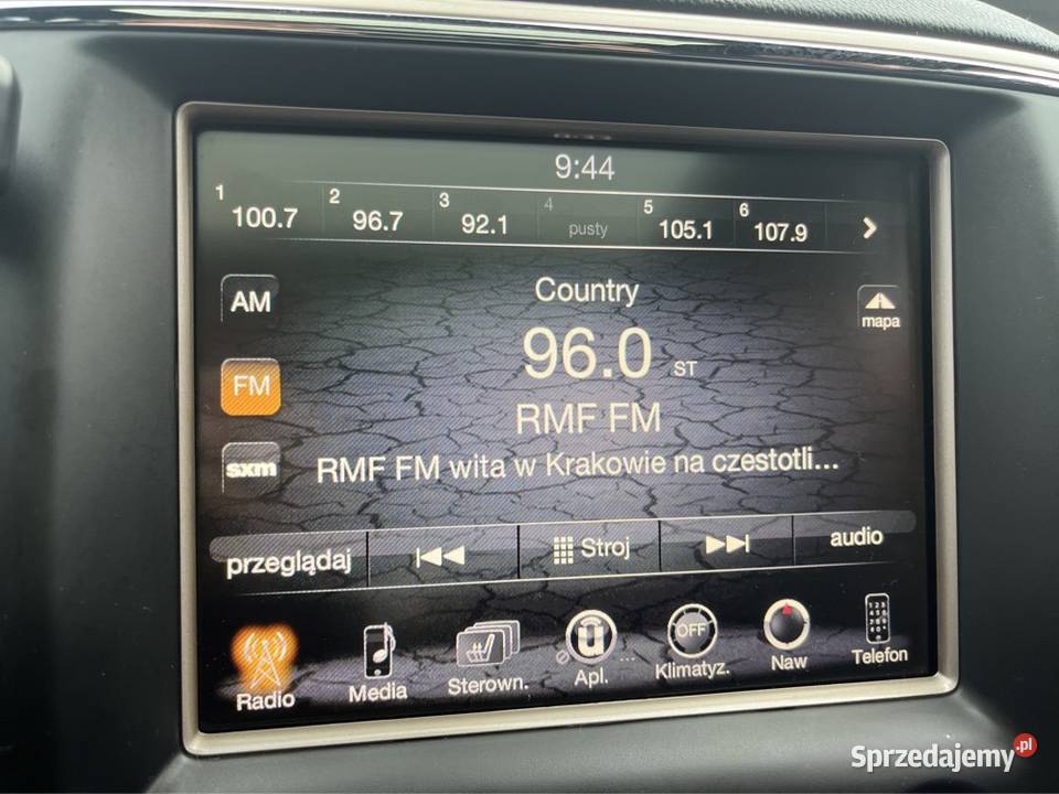 DODGE RAM USA dostosowanie Radio Navi Mapy serwis