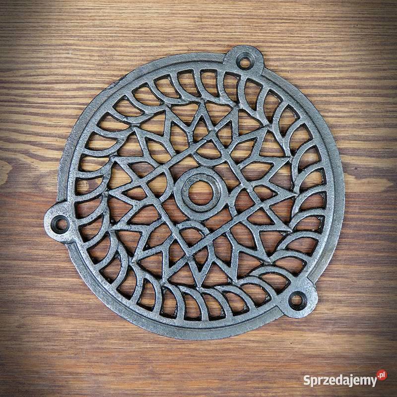 Kratka wentylacyjna OKRĄGŁA 125mm