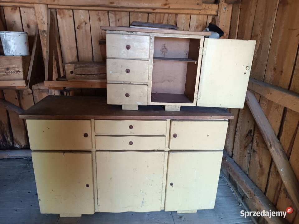 Regał kuchenny Prl lubelskie Lublin