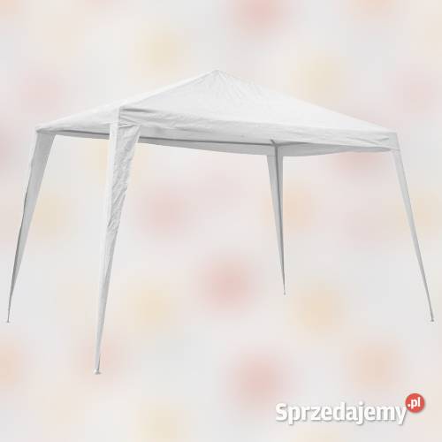 PAWILON OGRODOWY DUŻY biały SOLIDNY 3x3m Architektura ogrodowa Opole
