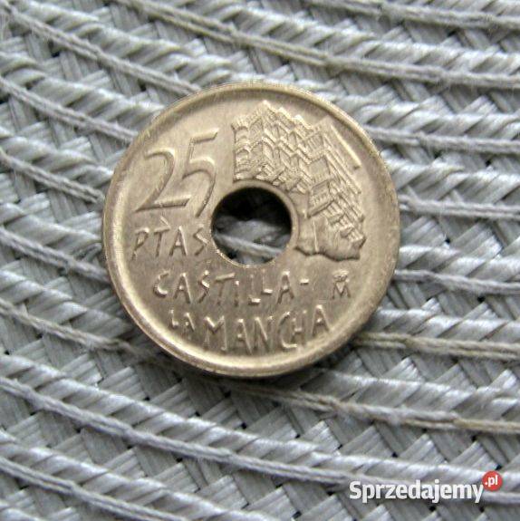 Hiszpania 25 Peset 1996r Kastylia La Mancha Kalisz
